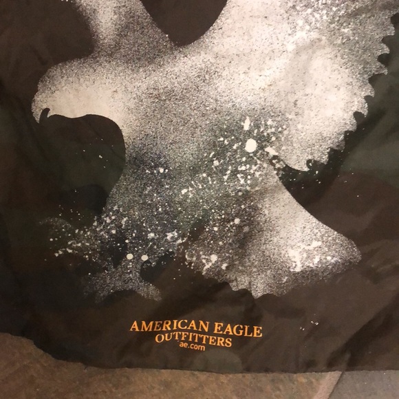 American Eagle Camo Y2K String Bag - Picture 2 of 4